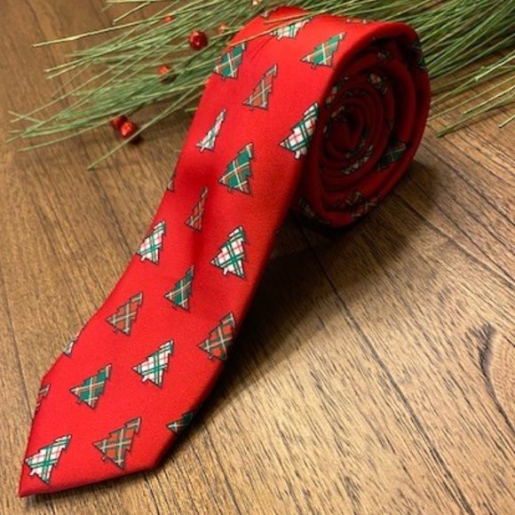 St. Nicholas Square Christmas Necktie - Picture 1 of 8